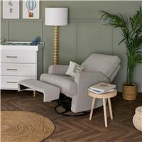 Obaby Madison Nursery Recliner Truffle Chair - Beige