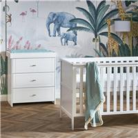 Obaby Evie Nursery 3 Piece Furniture Set - White