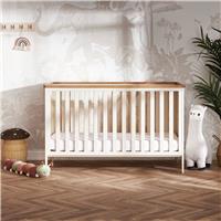 Obaby Evie Nursery Cot Bed - Off White