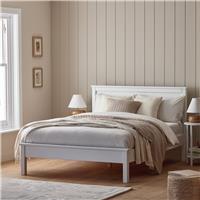 Habitat Brooklyn Kingsize Wooden Bed Frame - White