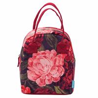 Smash Floral Print Tote Lunch Bag