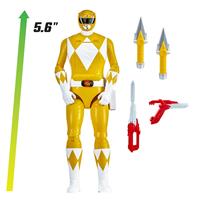 Mighty Morphin PowerRangers AutoMorphin Yellow ActionFigure