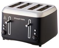 Russell Hobbs Addison Matte Black 4 Slice Toaster 27740