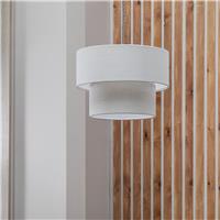 Habitat 2 Tier Natural Easy Fit Pendant Shade - 35cm