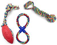 Summer Fun Tug and Pull Dog Rope Toy