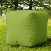 rucomfy Indoor Outdoor Cube Bean Bag - Olive Green