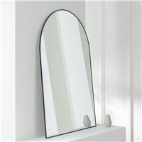 Habitat Black Arch Wall Mirror - 100x70cm