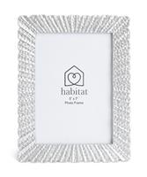 "Argos Home Silver Starburst Resin Picture Frame - 5x7"""