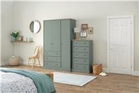 Argos Home Kensington 2 Door 3 Drawer Wardrobe - Sage Green