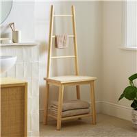 Habitat Akio Towel Stool - Natural