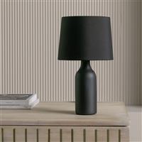 Argos Home Rica Ceramic Table Lamp - Black