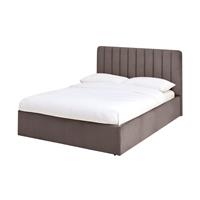 Argos Home Pandora Kingsize End Lift Ottoman Bed - Taupe