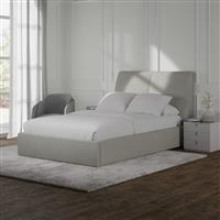 GFW Montreal Kingsize Velvet End Lift Ottoman Bed - Mink