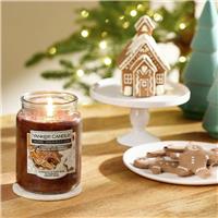 Yankee Home Inspiration Large Candle - Gingerbread Jingle