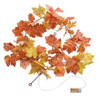 Argos Home Light Up Leaf Autumn and Halloween Garland