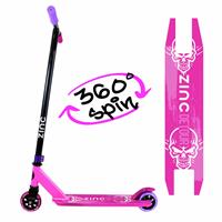 ZINC Detour Stunt Scooter Pink