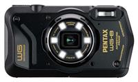 Pentax WG-8 20MP 5x Zoom Compact Digital Camera - Black