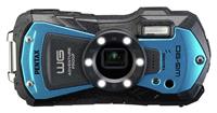 Pentax WG-90 16MP 5x Zoom Compact Digital Camera - Blue
