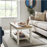 Argos Home Winchester Coffee Table - Cream