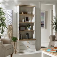 Argos Home Winchester 2 Drawer Bookcase - White