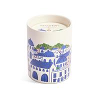 Habitat Santorini Medium Ceramic Candle - Mykonos Azure