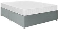 Argos Home Elmdon Memory Kingsize Divan Bed - Grey