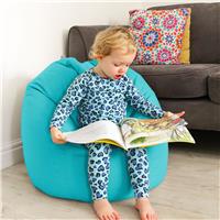 rucomfy Kids Outdoor Bean Bag - Turquoise