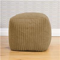rucomfy Jumbo Cord Cube Bean Bag - Caramel