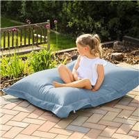rucomfy Junior Outdoor Squarbie Beanbag - Blue