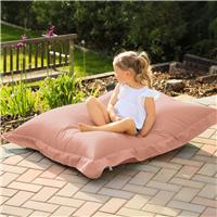 rucomfy Junior Outdoor Squarbie Beanbag - Pink