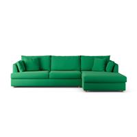 Habitat Holmfirth Right Hand Corner Sofa - Emerald Green