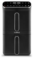 Tower T17190 11L Twin Stack Air Fryer - Black