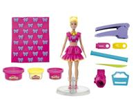 Play-Doh Barbie Ruffles & Bows with 3 Tubs & 10 Accessories