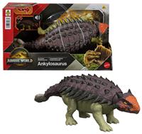 Jurassic World Rebirth Wild Roar Ankylosaurus Dinosaur Toy
