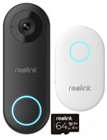 Reolink 2K+ Video Doorbell Chime with 64GB SD Card