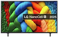 LG 50 Inch 50NANO80A6B Smart 4K UHD HDR NanoCell TV