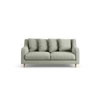 Habitat Swift Fabric 2 Seater Sofa - Sage Green - Ash Leg