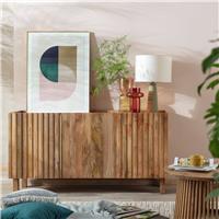 Habitat Jericho 3 Door Sideboard - Natural