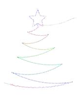 Habitat Rainbow LED Christmas Tree