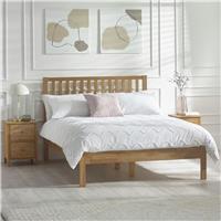 Julian Bowen Coxmoor Double Wooden Bed - Oak