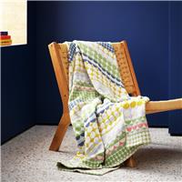 Margo Selby Leslie Spot Jacquard Throw - 150x125cm