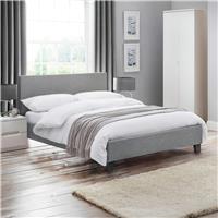 Julian Bowen Rialto Single Wooden Bed Frame - Grey