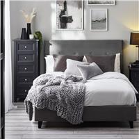 Julian Bowen Shoreditch Double Bed Frame - Grey