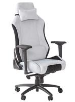 X Rocker Messina Fabric Gaming Office Chair - Silver