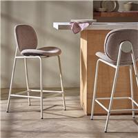 Habitat Oryn Fabric Bar Stool - Natural