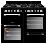 Leisure CK100G232K 100cm Double Oven Gas Range Cooker-Black