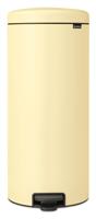 Brabantia 30 Litre New Icon Pedal Bin - Mellow Yellow