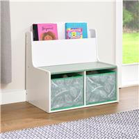 Liberty House Toys Kids Teddy Bear Bookcase - White