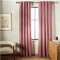 Habitat Blackout Eyelet Curtain - Clay Pink - 183x168cm
