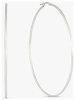 Revere Polished Sterling Silver Classic Hoop Earrings